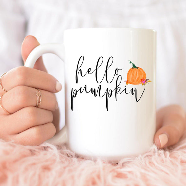 Hello Pumpkin Mug - With Love Louise