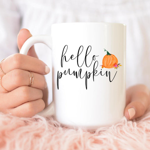 Hello Pumpkin Mug - With Love Louise