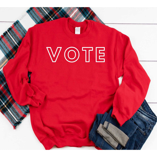 Women's vote sweatshirt - With Love Louise