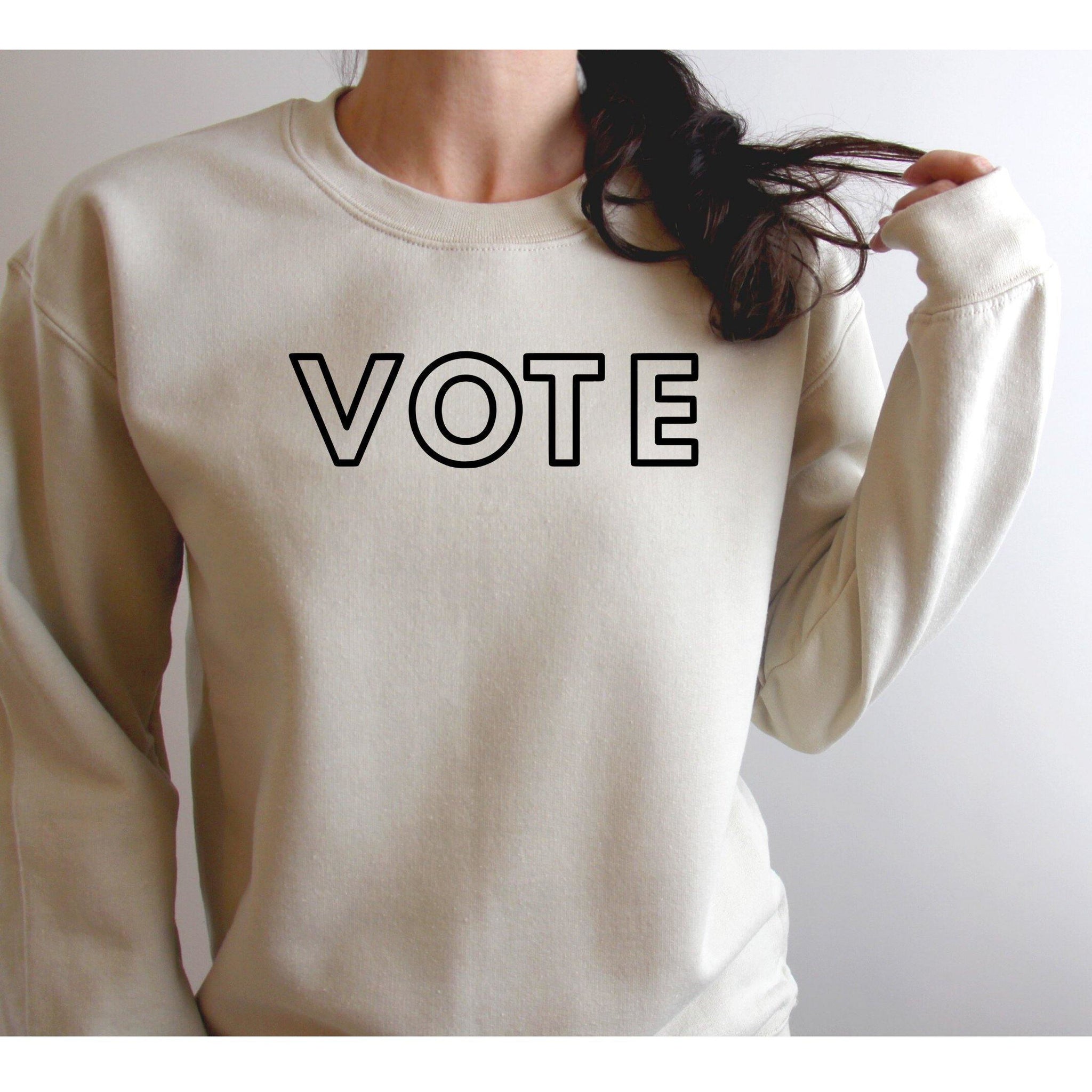 Women's vote sweatshirt - With Love Louise