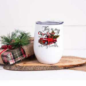 Christmas Movie Tumbler - With Love Louise