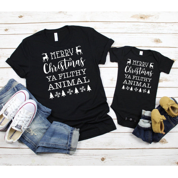 merry christmas ya filthy animal shirt, home alone tee, funny christmas tee, christmas gift for man, mens christmas shirt
