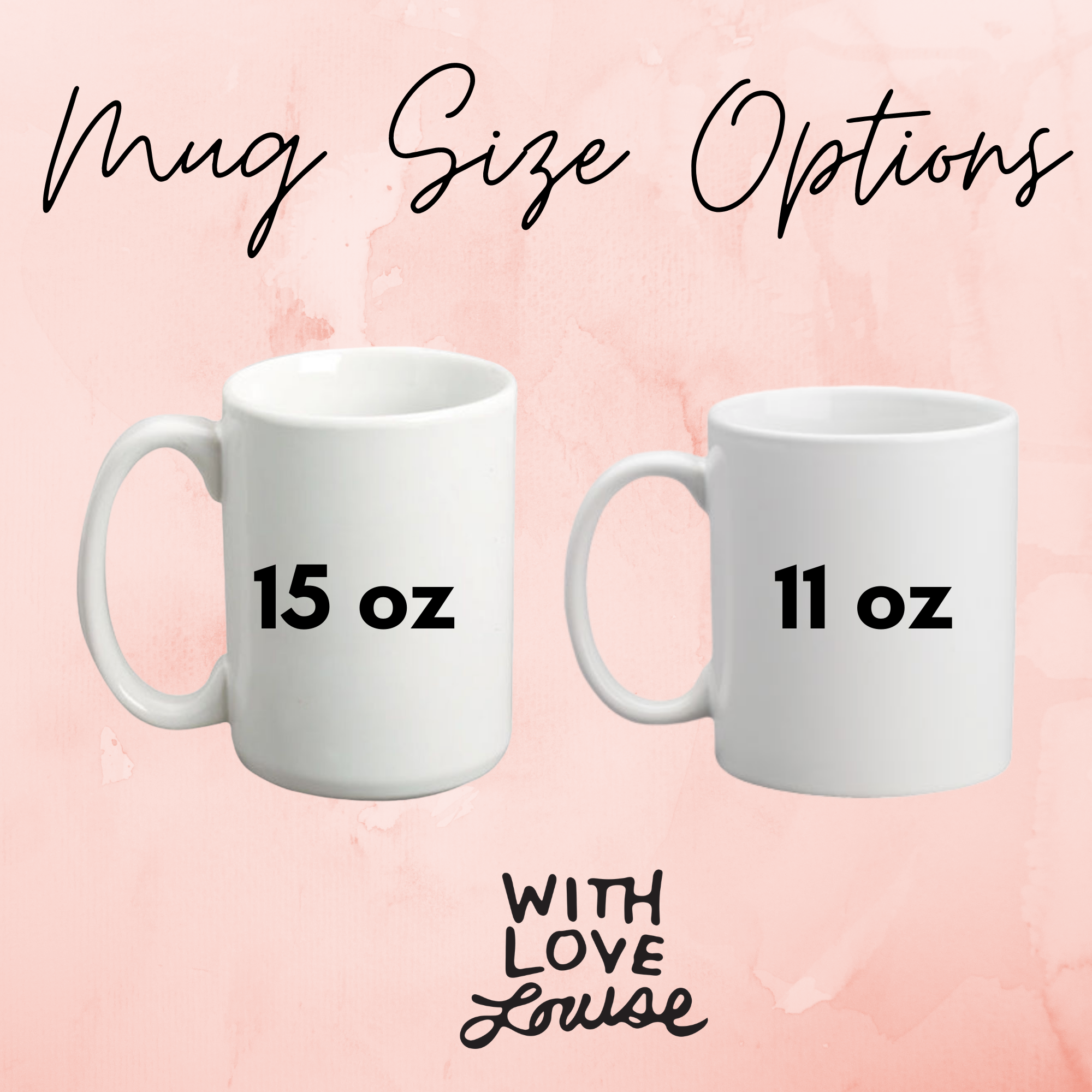 New Mom Date Established Ceramic Mug with Color and Size Options – With  Love Louise